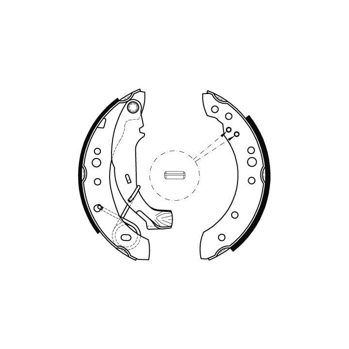 Stabdžių trinkelių komplektas TRW GS8467