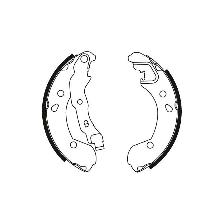 Stabdžių trinkelių komplektas TRW GS8470