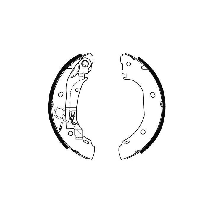 Stabdžių trinkelių komplektas TRW GS8472