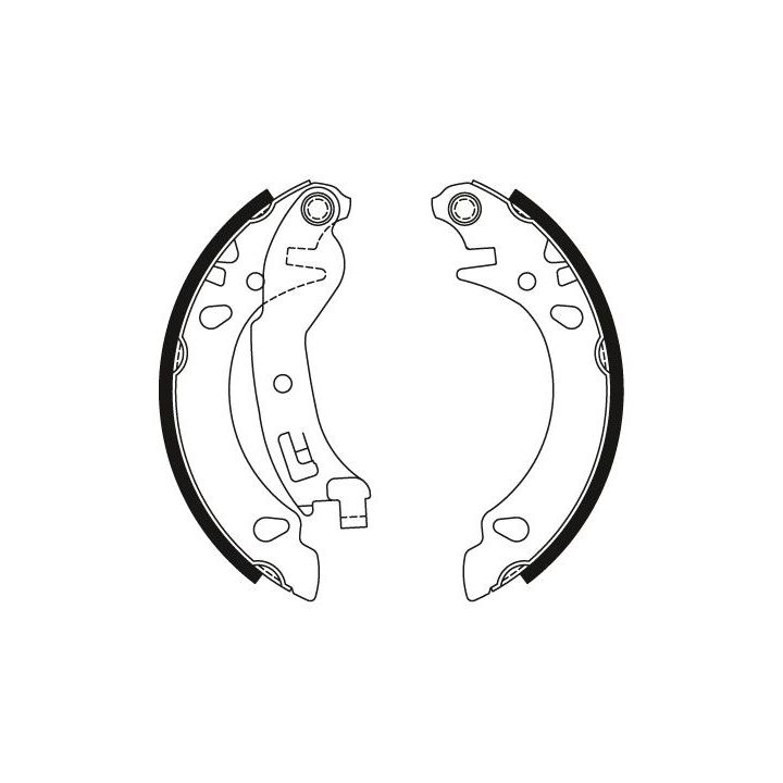 Stabdžių trinkelių komplektas TRW GS8473