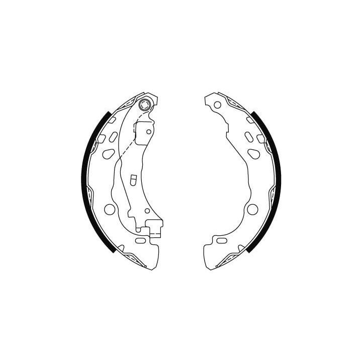 Stabdžių trinkelių komplektas TRW GS8474