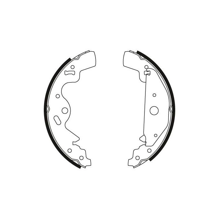 Stabdžių trinkelių komplektas TRW GS8477