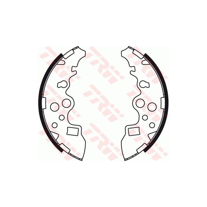 Stabdžių trinkelių komplektas TRW GS8485