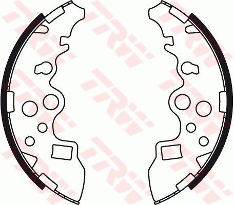 Stabdžių trinkelių komplektas TRW GS8485