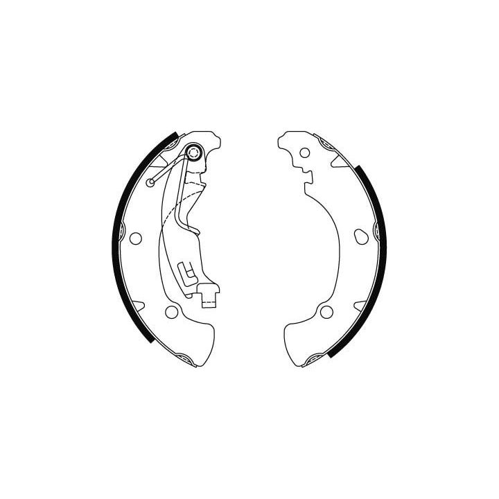 Stabdžių trinkelių komplektas TRW GS8488