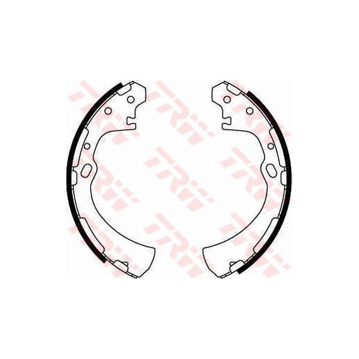 Stabdžių trinkelių komplektas TRW GS8512