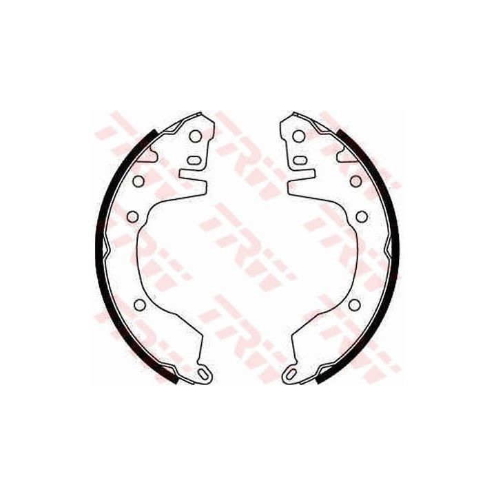 Stabdžių trinkelių komplektas TRW GS8517