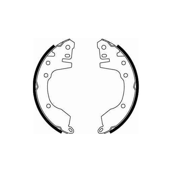 Stabdžių trinkelių komplektas TRW GS8517