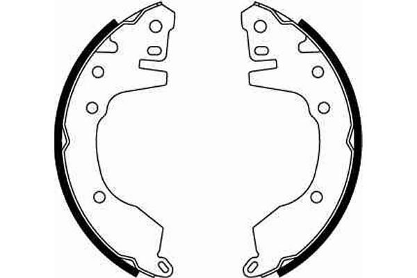 Stabdžių trinkelių komplektas TRW GS8517