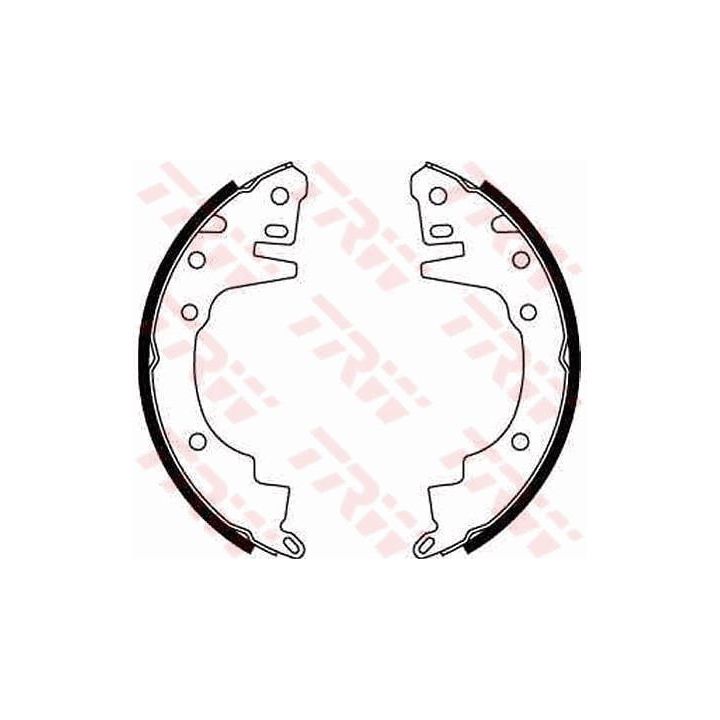 Stabdžių trinkelių komplektas TRW GS8518