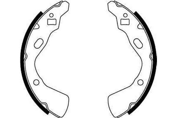 Stabdžių trinkelių komplektas TRW GS8519