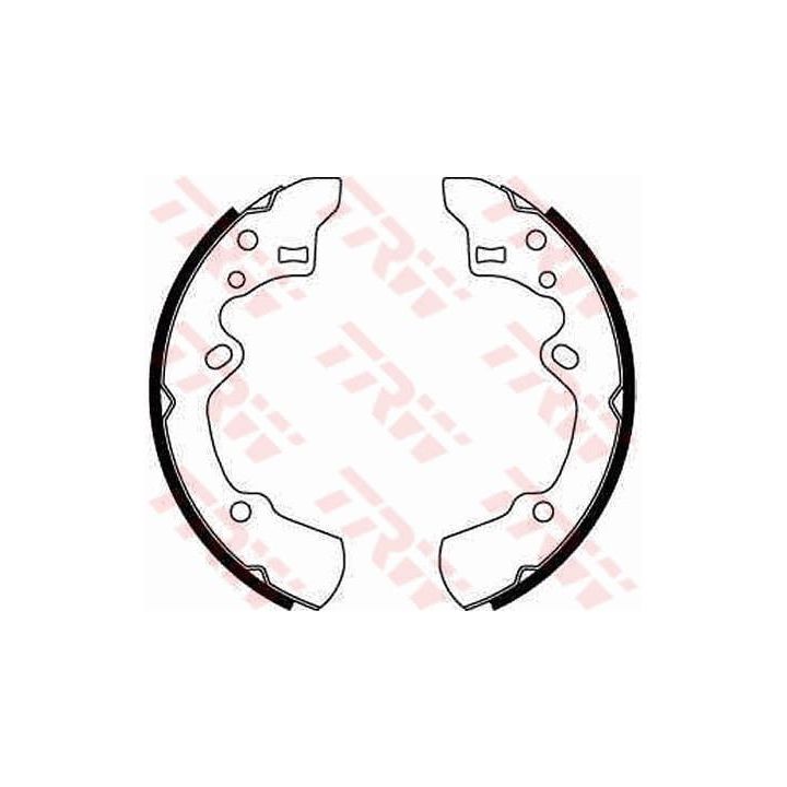 Stabdžių trinkelių komplektas TRW GS8520