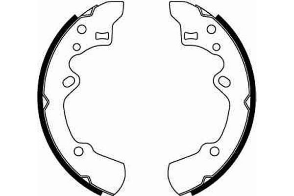 Stabdžių trinkelių komplektas TRW GS8520