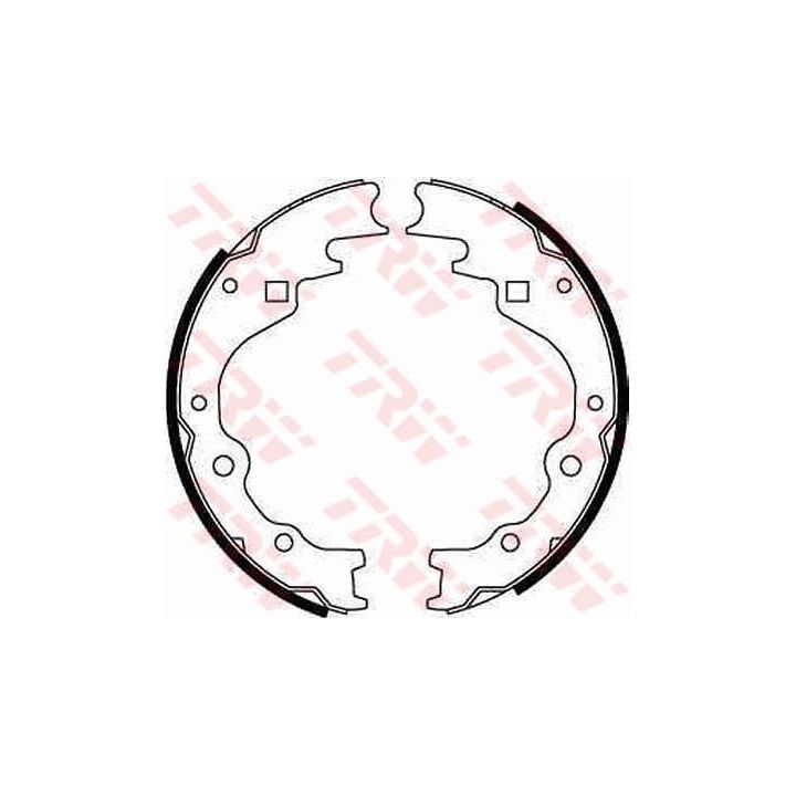 Stabdžių trinkelių komplektas TRW GS8523