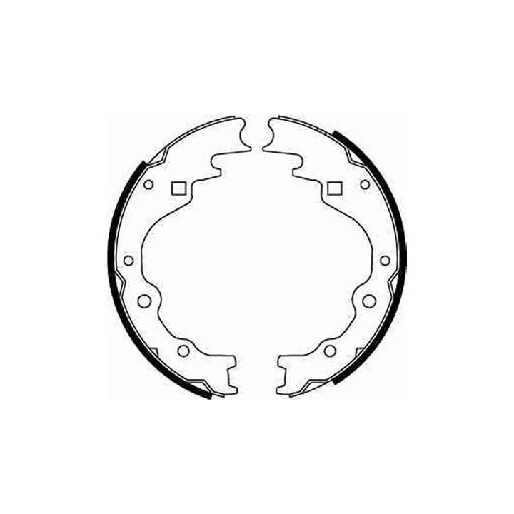 Stabdžių trinkelių komplektas TRW GS8523