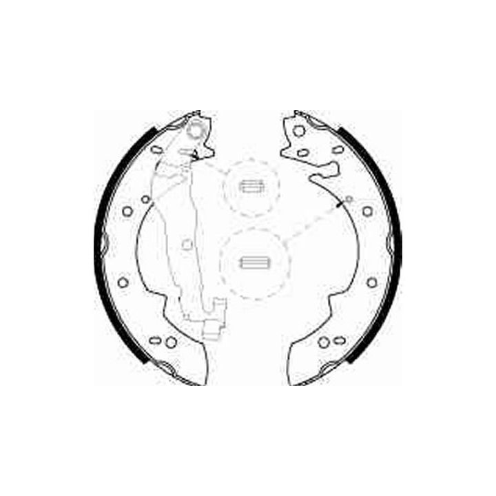 Stabdžių trinkelių komplektas TRW GS8524