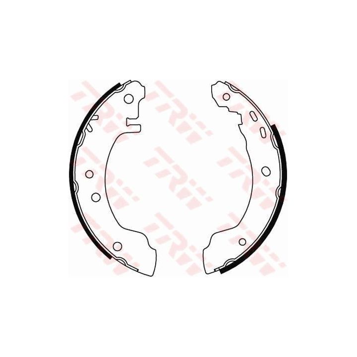 Stabdžių trinkelių komplektas TRW GS8529