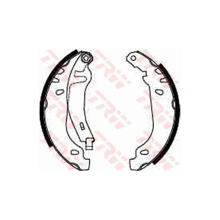 Stabdžių trinkelių komplektas TRW GS8531