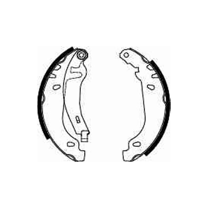 Stabdžių trinkelių komplektas TRW GS8531