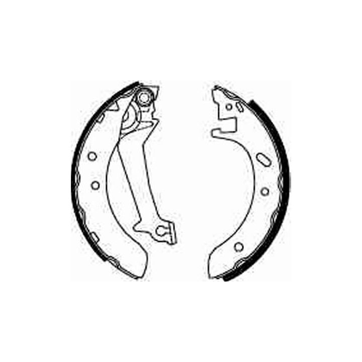 Stabdžių trinkelių komplektas TRW GS8537