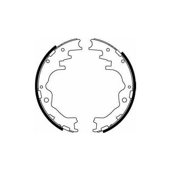 Stabdžių trinkelių komplektas TRW GS8550