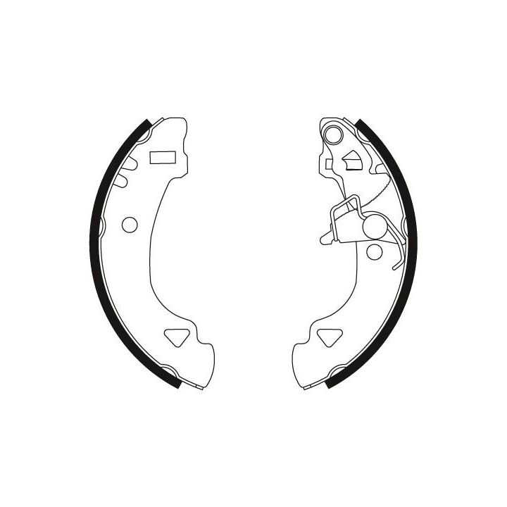 Stabdžių trinkelių komplektas TRW GS8566