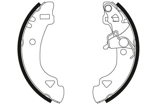Stabdžių trinkelių komplektas TRW GS8566