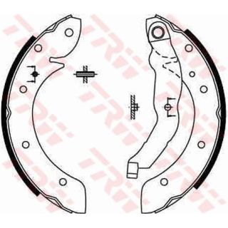Stabdžių trinkelių komplektas TRW GS8567