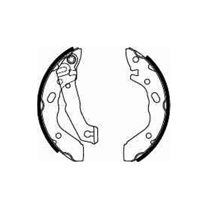 Stabdžių trinkelių komplektas TRW GS8568