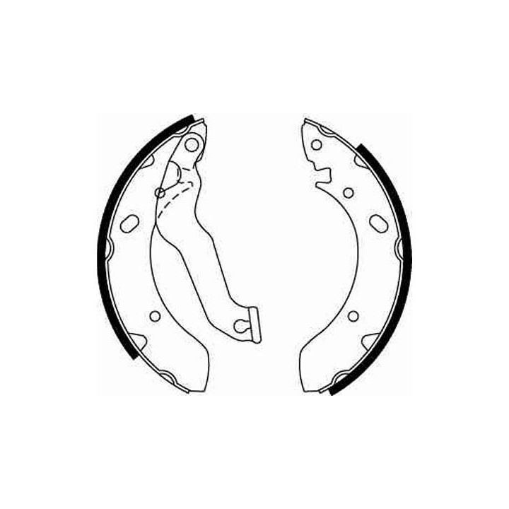 Stabdžių trinkelių komplektas TRW GS8569