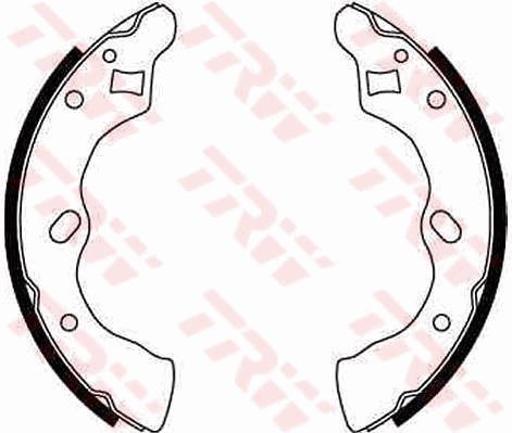Stabdžių trinkelių komplektas TRW GS8581