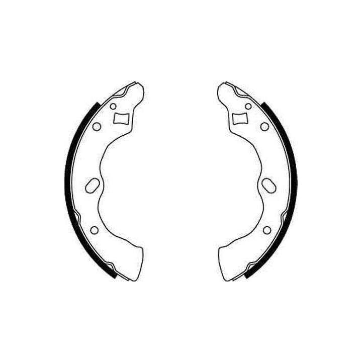 Stabdžių trinkelių komplektas TRW GS8581