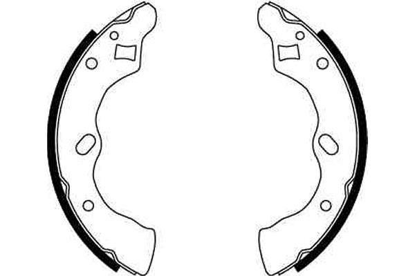 Stabdžių trinkelių komplektas TRW GS8581