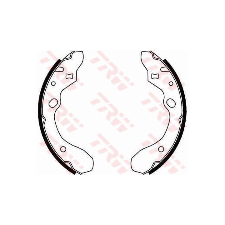 Stabdžių trinkelių komplektas TRW GS8582