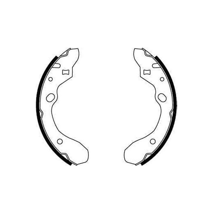 Stabdžių trinkelių komplektas TRW GS8582