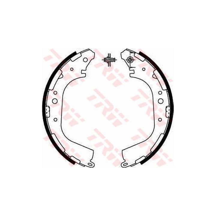 Stabdžių trinkelių komplektas TRW GS8590