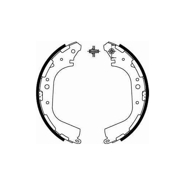 Stabdžių trinkelių komplektas TRW GS8590