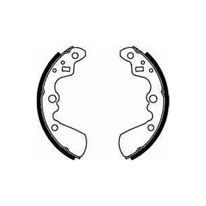 Stabdžių trinkelių komplektas TRW GS8597