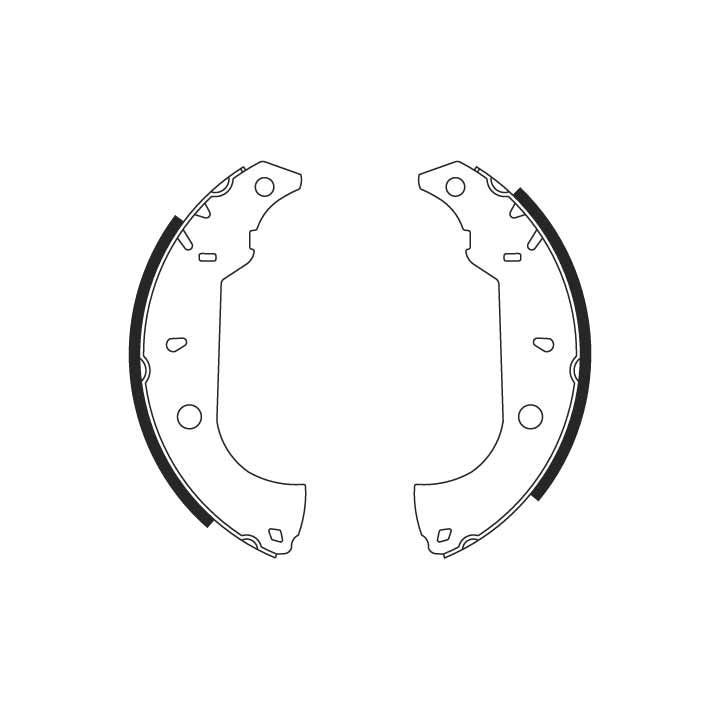 Stabdžių trinkelių komplektas TRW GS8614