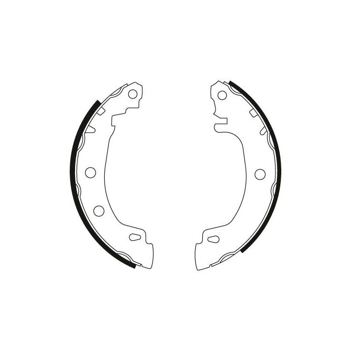 Stabdžių trinkelių komplektas TRW GS8616