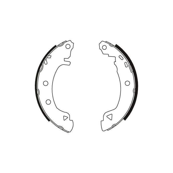 Stabdžių trinkelių komplektas TRW GS8631