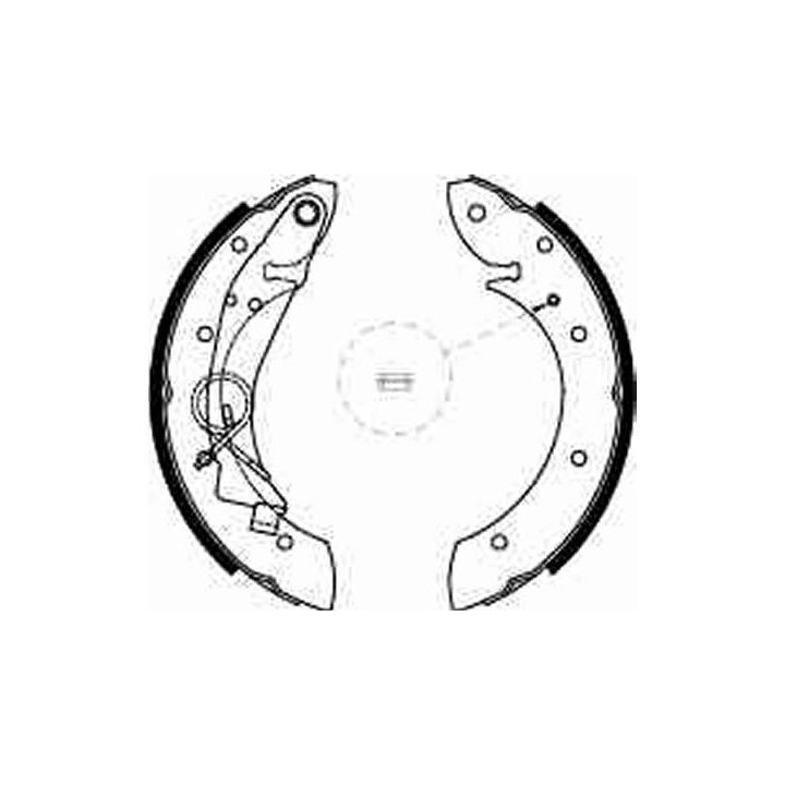 Stabdžių trinkelių komplektas TRW GS8635