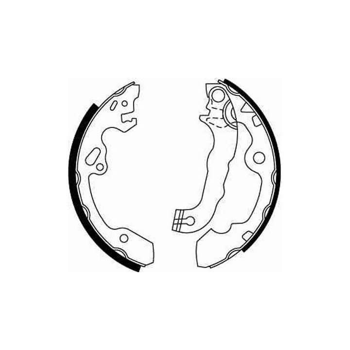 Stabdžių trinkelių komplektas TRW GS8636