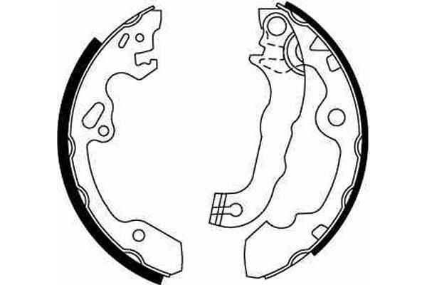 Stabdžių trinkelių komplektas TRW GS8636