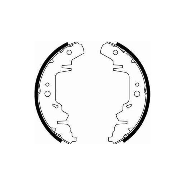 Stabdžių trinkelių komplektas TRW GS8643