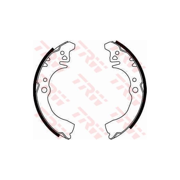 Stabdžių trinkelių komplektas TRW GS8648