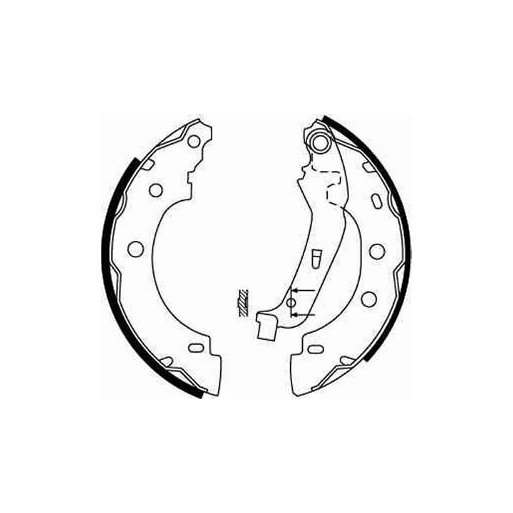 Stabdžių trinkelių komplektas TRW GS8650