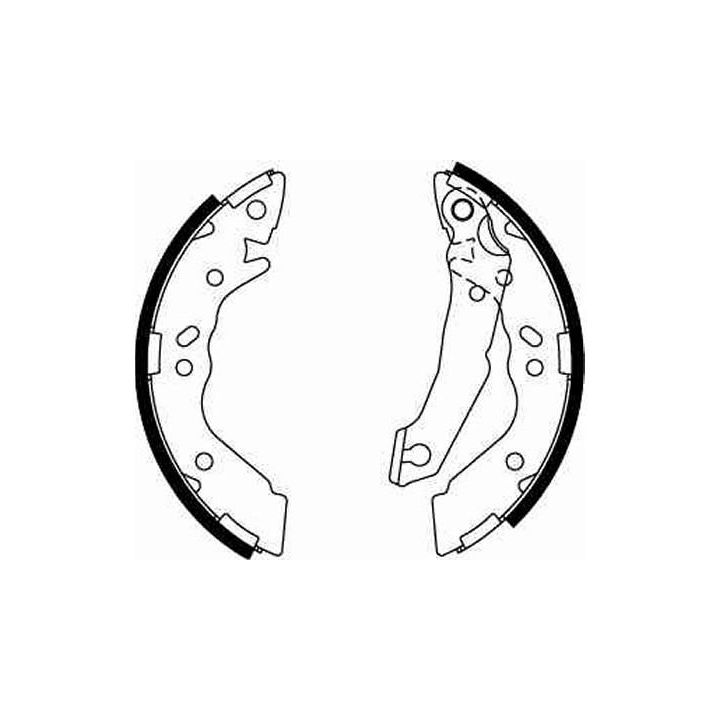 Stabdžių trinkelių komplektas TRW GS8658