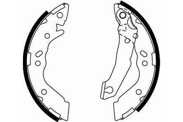 Stabdžių trinkelių komplektas TRW GS8658