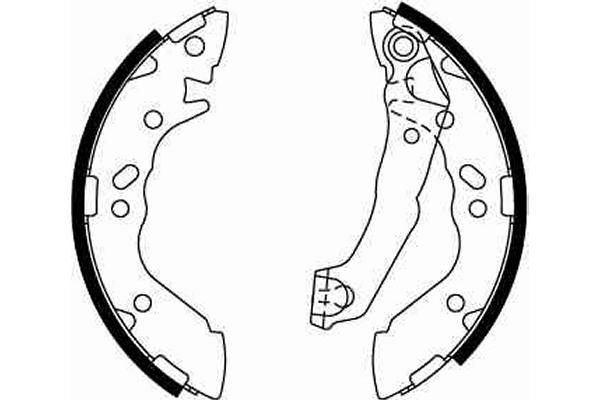 Stabdžių trinkelių komplektas TRW GS8659